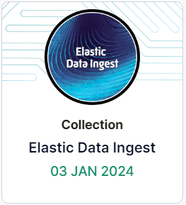 Elastic Data Ingest Badge