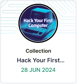 Hack Your First Computer Badge