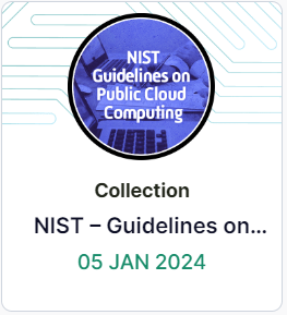NIST Guidelines on Public Cloud Computing Badge