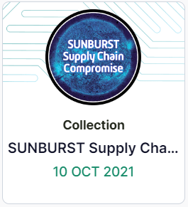 SUNBURST Supply Chain Compromise Badge