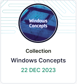 Windows Concepts Badge
