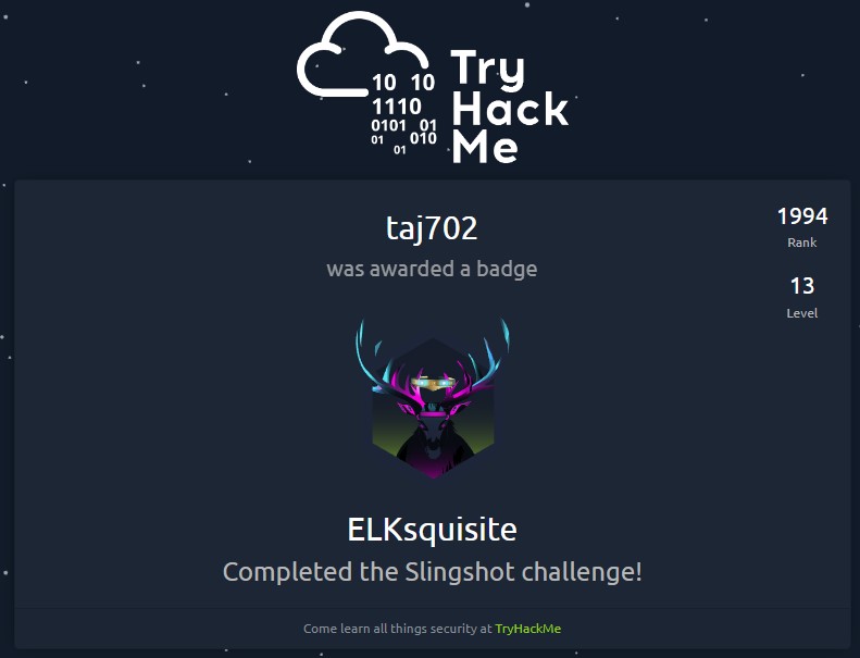 ELKsquisite Badge